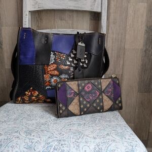 Coach Patchwork Wallet* Only*